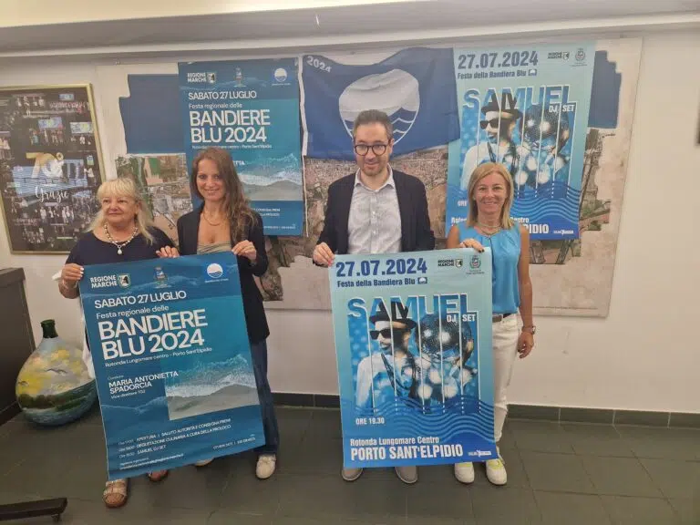 Porto Sant’Elpidio ospiterà la festa regionale delle Bandiere Blu marchigiane