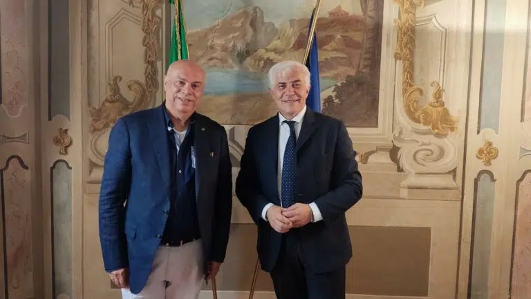 Il prefetto D’Alascio accoglie in prefettura il sindaco di Lapedona