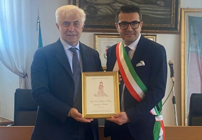 Il prefetto D’Alasicio in visita al comune di Petritoli