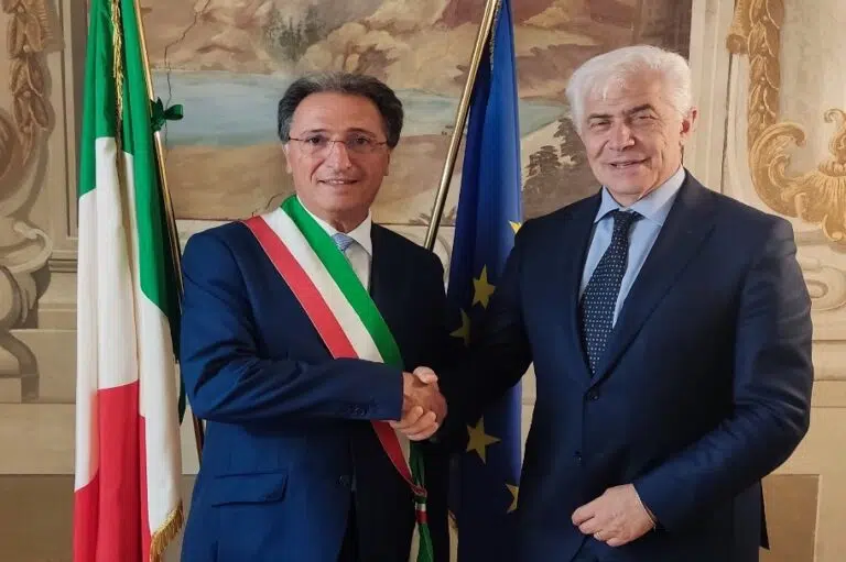 Incontro tra il prefetto di Fermo e il neoeletto sindaco di Montappone Mario Clementi