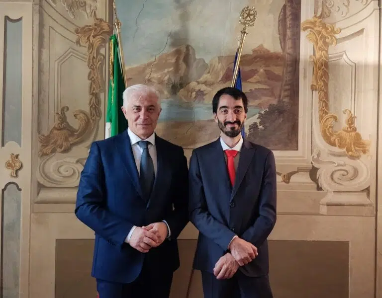 Incontro in prefettura tra D’Alascio e il sindaco di Monsampietro Morico Claudi