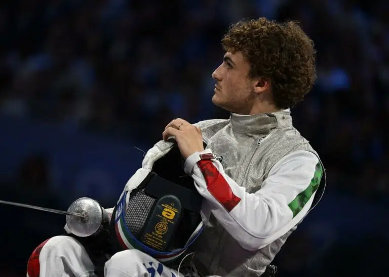 Michele Massa conquista il 4° posto con il team maschile di fioretto ai Giochi Paralimpici di Parigi 2024