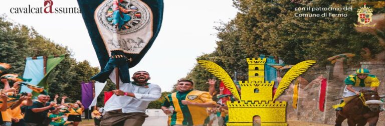 Cavalcata dell’Assunta: la contrada Torre di Palme in festa per la settima vittoria