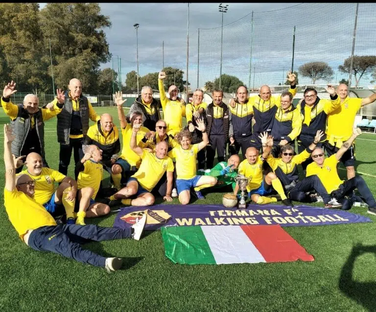 La Fermana Walking Football over 50 è campione d’Italia per la terza volta nella storia