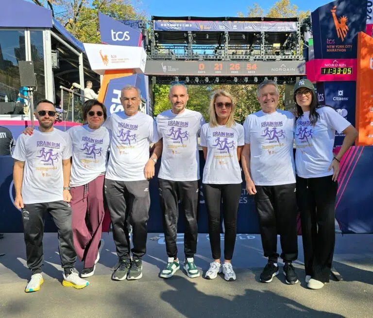 La Podistica Moretti Corva alla maratona di New York nel segno della Brain Run