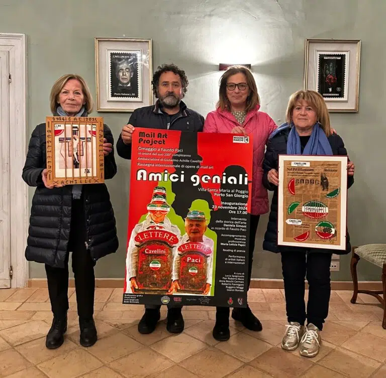 “Amici geniali”, mostra di mail art per i cento anni dalla nascita di Fausto Paci