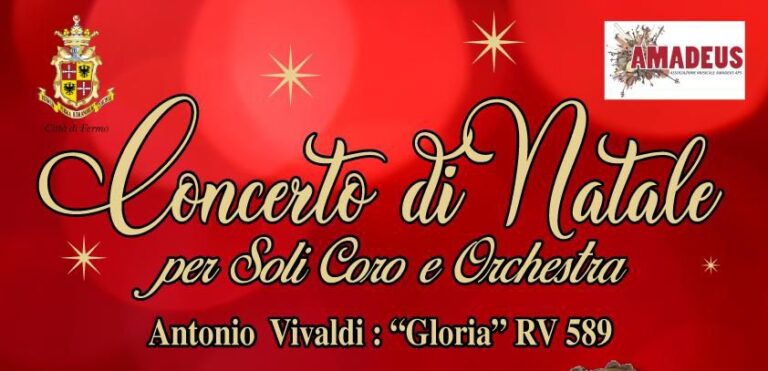 Fermo, il “Gloria”di Vivaldi per il concerto di Natale dell’associazione Amadeus